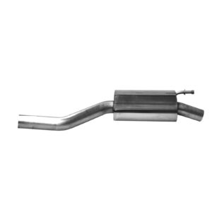 Bastuck Mittelschalldämpfer einflutig Edelstahl Mercedes Benz 190E 1.8 2.0 2.3 190D 2.0 2.5 2.5TD W201