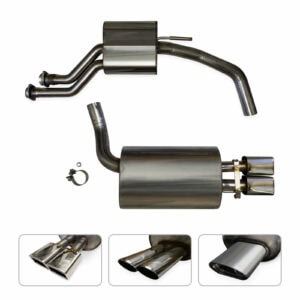 Performance Edelstahl Abgasanlage Mercedes W201 190E 16V 2.5-16 2.6 M103 Sechszylinder