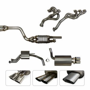 Performance Abgasanlage mit Fächerkrümmer Mercedes W201 190E 2.6 M103