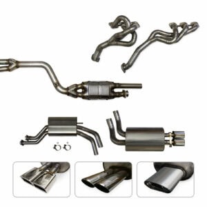 Powerpack Abgasanlage mit Fächerkrümmer Mercedes W201 190E 2.6